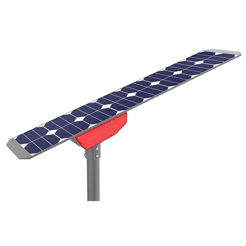 Éclairage solaire CHZ-IST7 extérieur tout en un lampadaire LED solaire