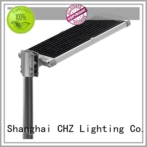 Luces de calle con energía solar CHZ en línea para la venta de park road