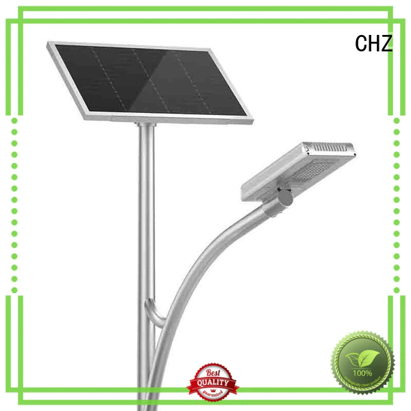 CHZ solar powered street lights factory price school