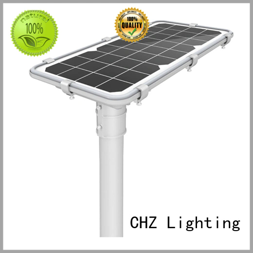 CHZ solar powered street lights factory price school