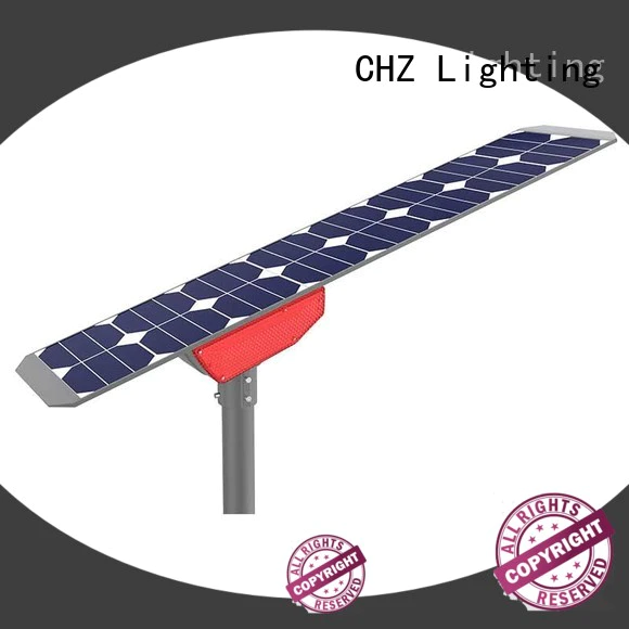 CHZ ENEC approved solar street light price list manufacturer bulk production
