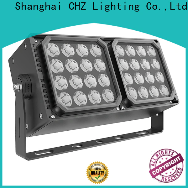 CHZ controllable led flood lighting fixtures directly sale for indoor and outdoor lighting