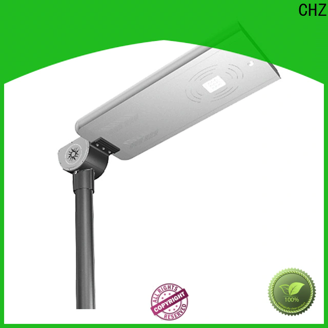 CHZ durable best solar street lighting directly sale for promotion