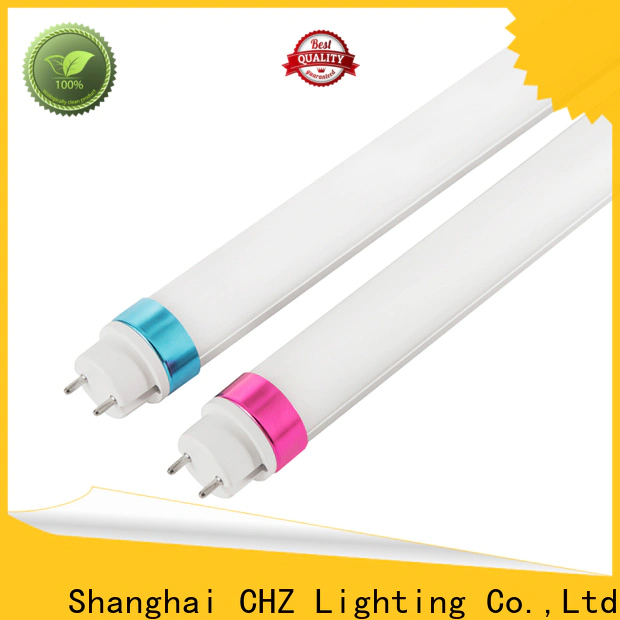 CHZ efficient led tube lighting factory direct supply for factories