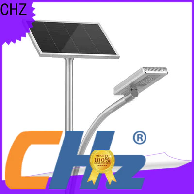 CHZ led solar street lamp supply for rural