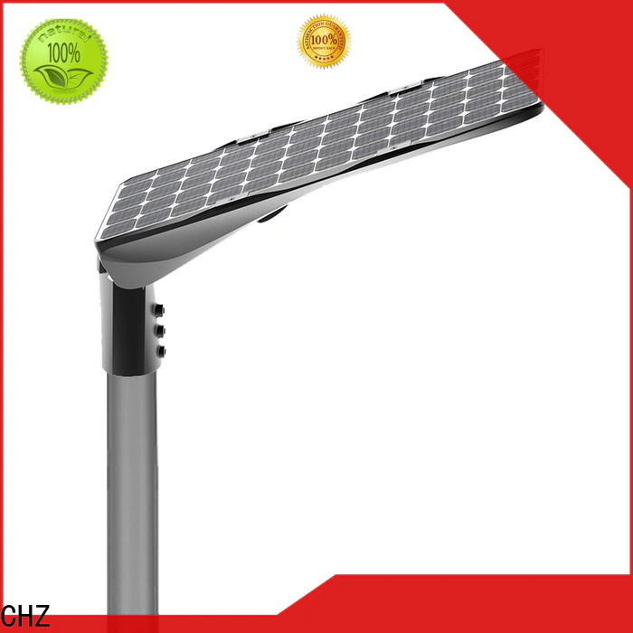 CHZ solar street light price suppliers for school