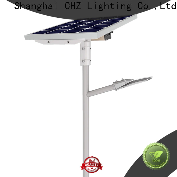 CHZ solar led street light series for school