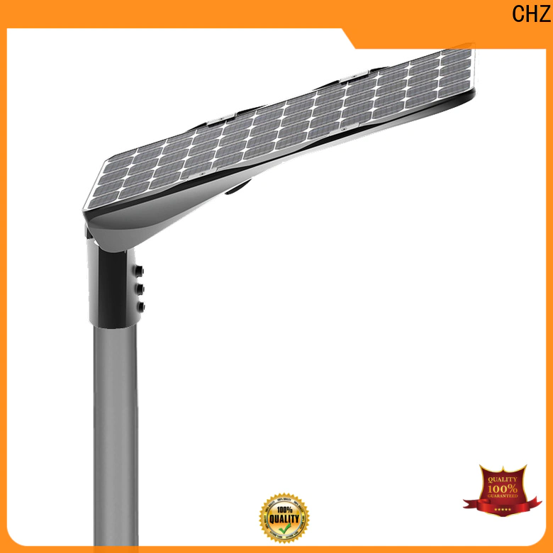 CHZ top selling outdoor solar street lighting factory direct supply for rural