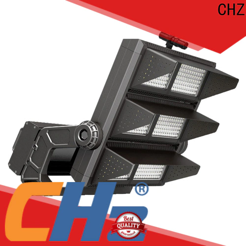 CHZ efficient led high mast lights best manufacturer used in football fields