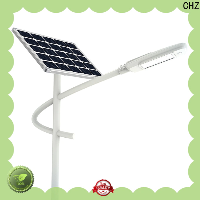 CHZ solar street light price best supplier bulk production