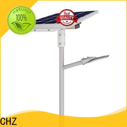 CHZ hot selling led solar powered street lights company for promotion
