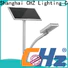 CHZ solar powered street lights for sale best manufacturer for sale