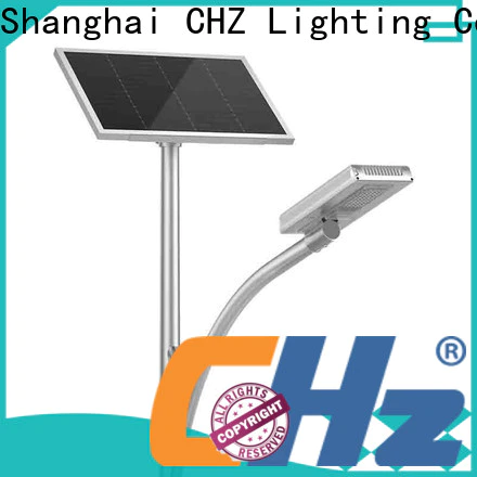 CHZ solar powered street lights for sale best manufacturer for sale
