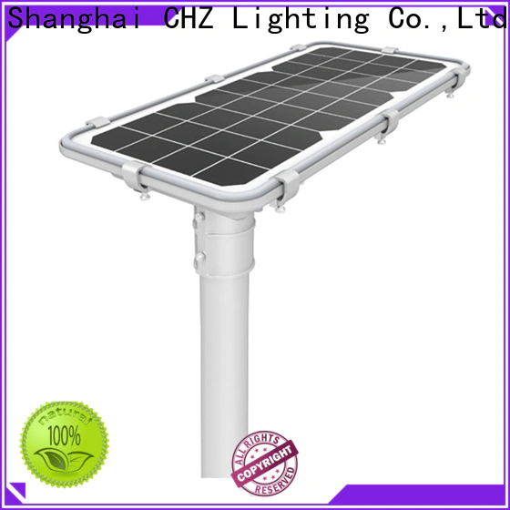 CHZ outdoor solar street lights wholesale for park road