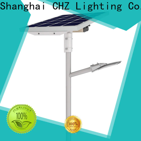 CHZ new led solar street lamp factory for sale