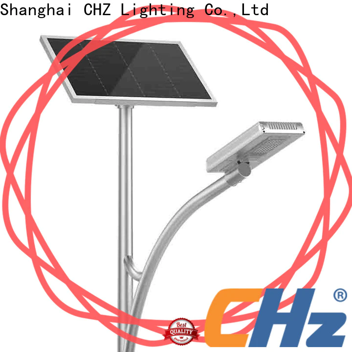 CHZ latest 20w all in one solar street light best manufacturer bulk production