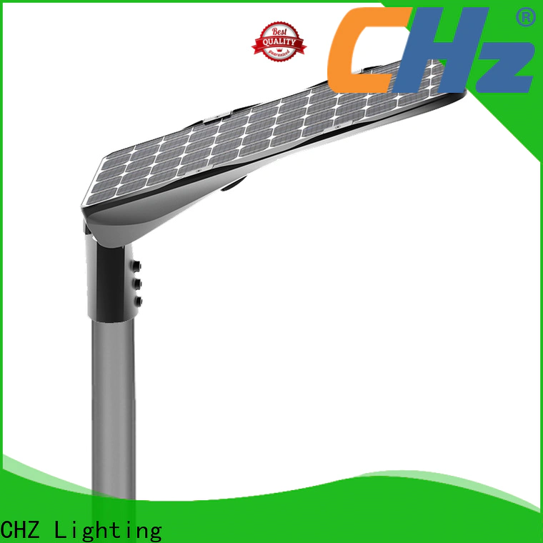 CHZ proteção luz de rua solar integrada fábrica para ruas