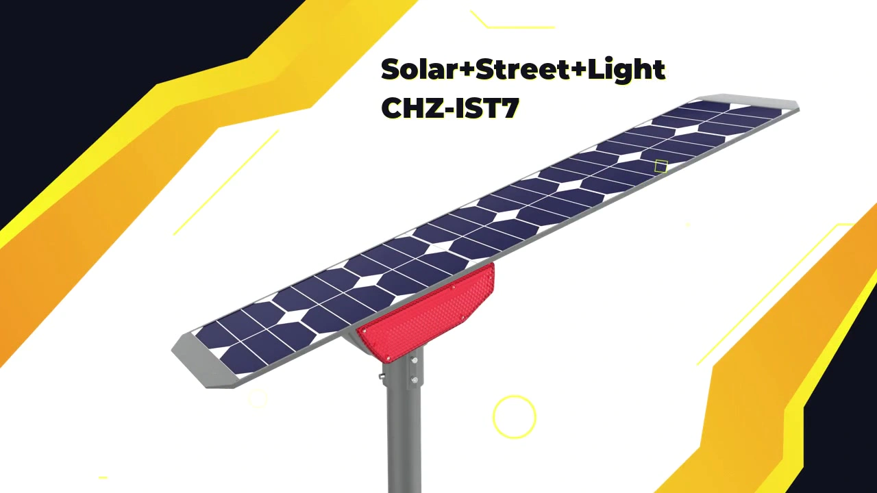 Profissional de alta qualidade solar + rua + luz chz-ist7 atacado - Fabricantes