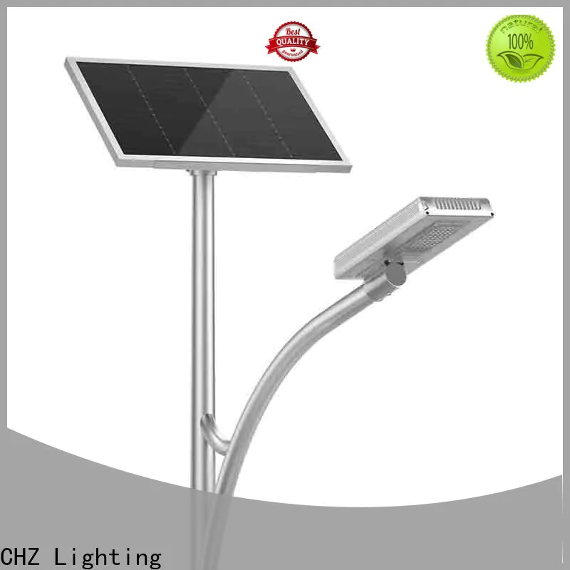 CHZ best solar powered led street light directly sale for promotion
