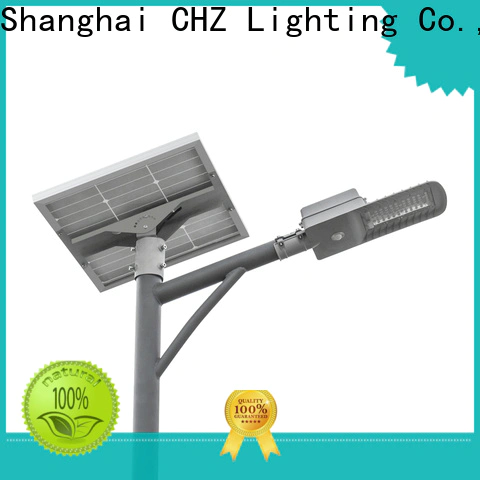 CHZ china solar powered street lights wholesale for school