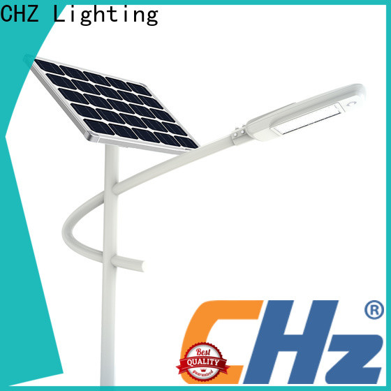 CHZ outdoor solar street lamps wholesale for engineering