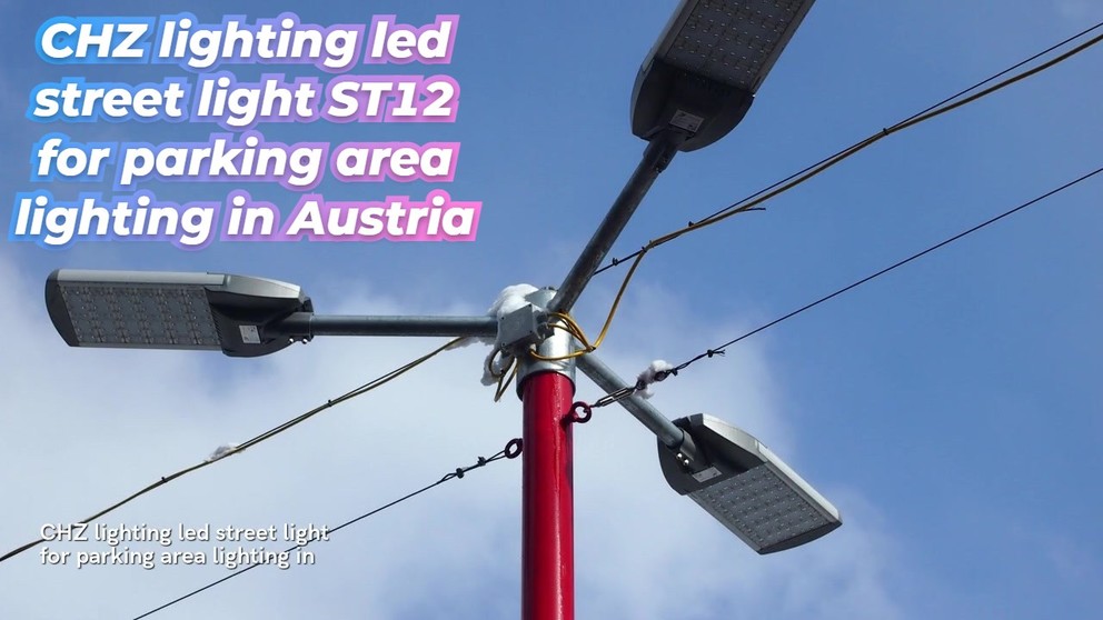 CHZ lighting led street light ST12 for parking area lighting in Austria manufacturers