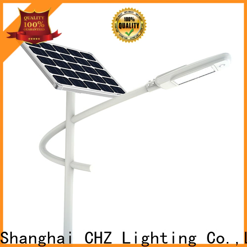 CHZ solar powered street lamp factory direct supply for engineering