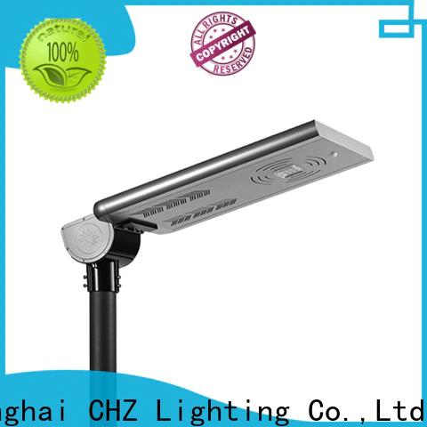 CHZ low-cost best solar powered street lights factory direct supply for promotion