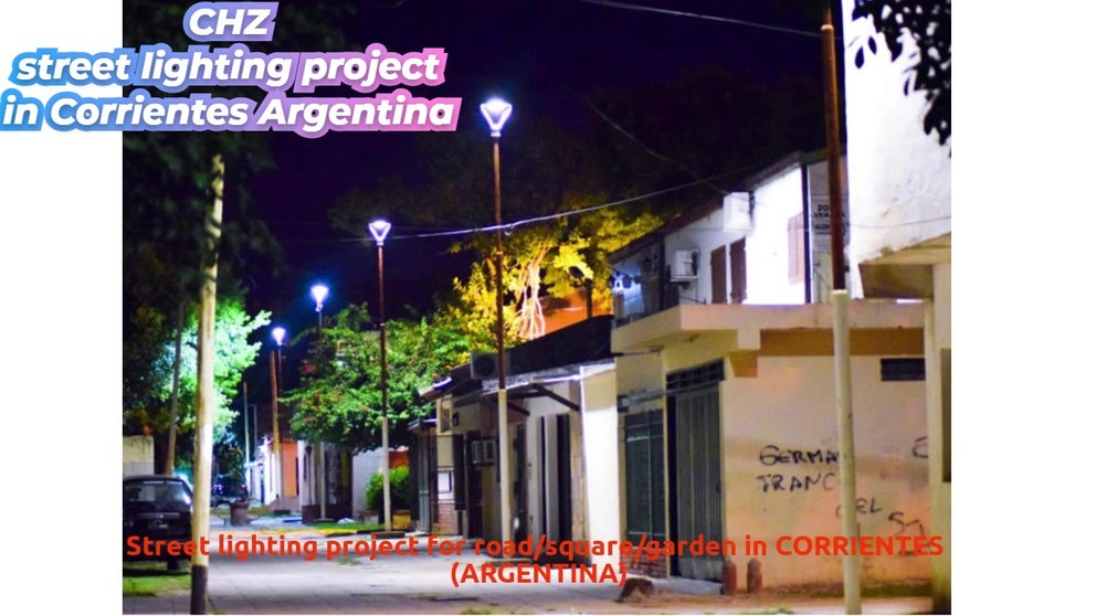الصين مشروع إضاءة الشوارع المهنية للطرق / مربع / حديقة في ممرات (الأرجنتين) مصنعين