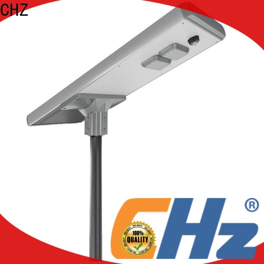 CHZ low-cost solar parking lot light supply for promotion