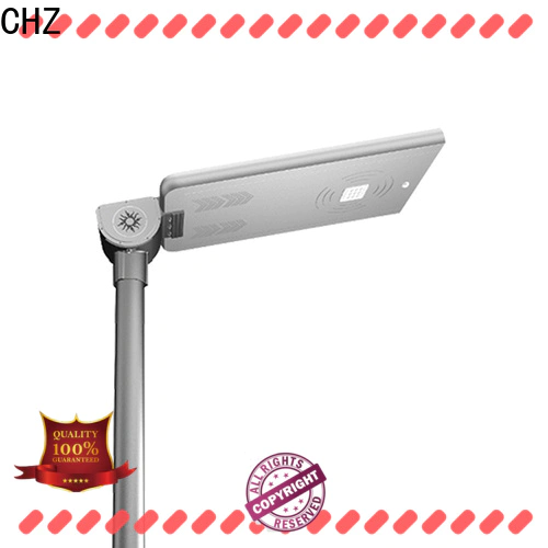 CHZ top solar street lamps factory direct supply for sale