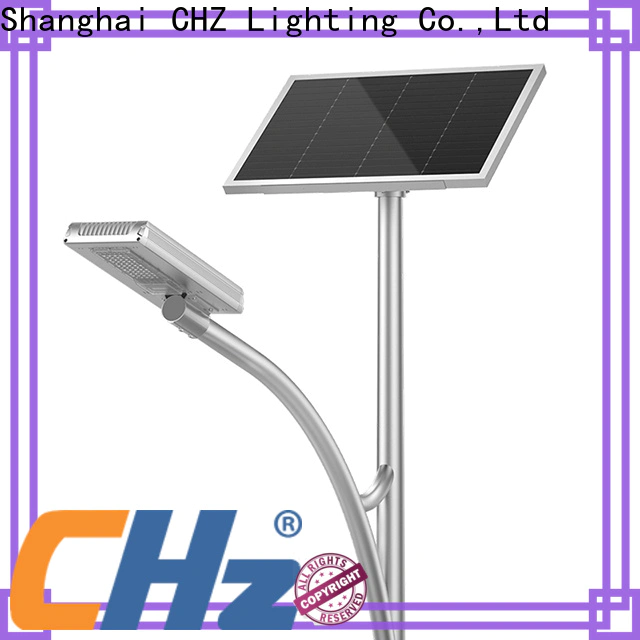CHZ solar powered street lighting best manufacturer for promotion