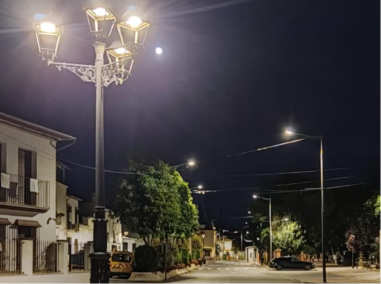 Solar Street Lighting - CHZ Lighting Project