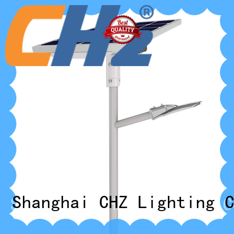Série de iluminação de rua solar ao ar livre duradoura ChZ para área remota