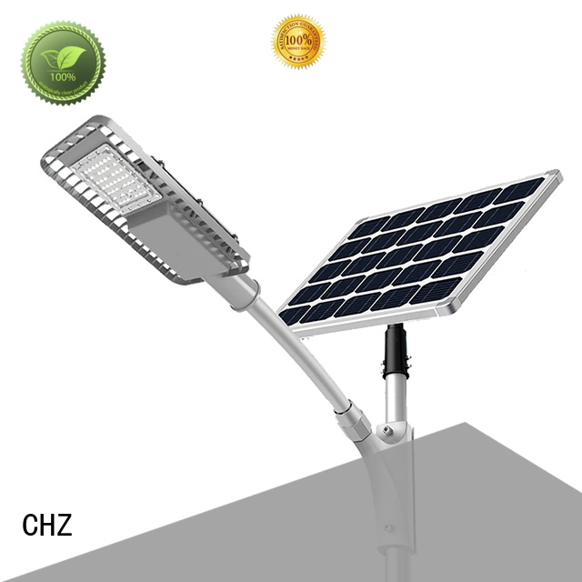 Luces de calle led con energía solar CHZ diseño personalizado escuela