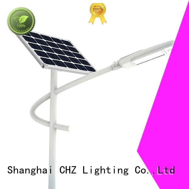 CHZ efficient outdoor solar street lights best manufacturer bulk buy