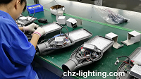 Led road light new design 150lm/w high lumens led street light fitting for street/garden/road/packing lot/stadium CHZ-ST25