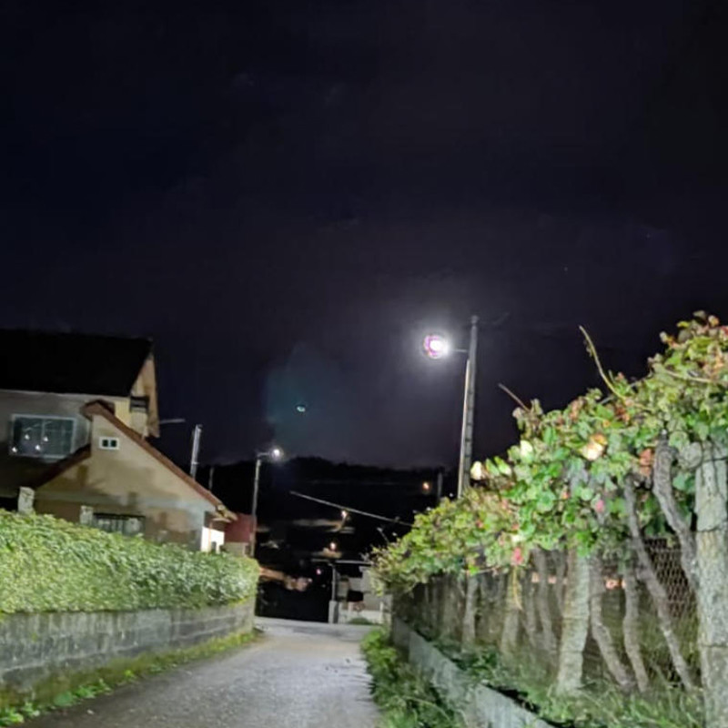Projects- led street light for road in Neves(Pontevedra)