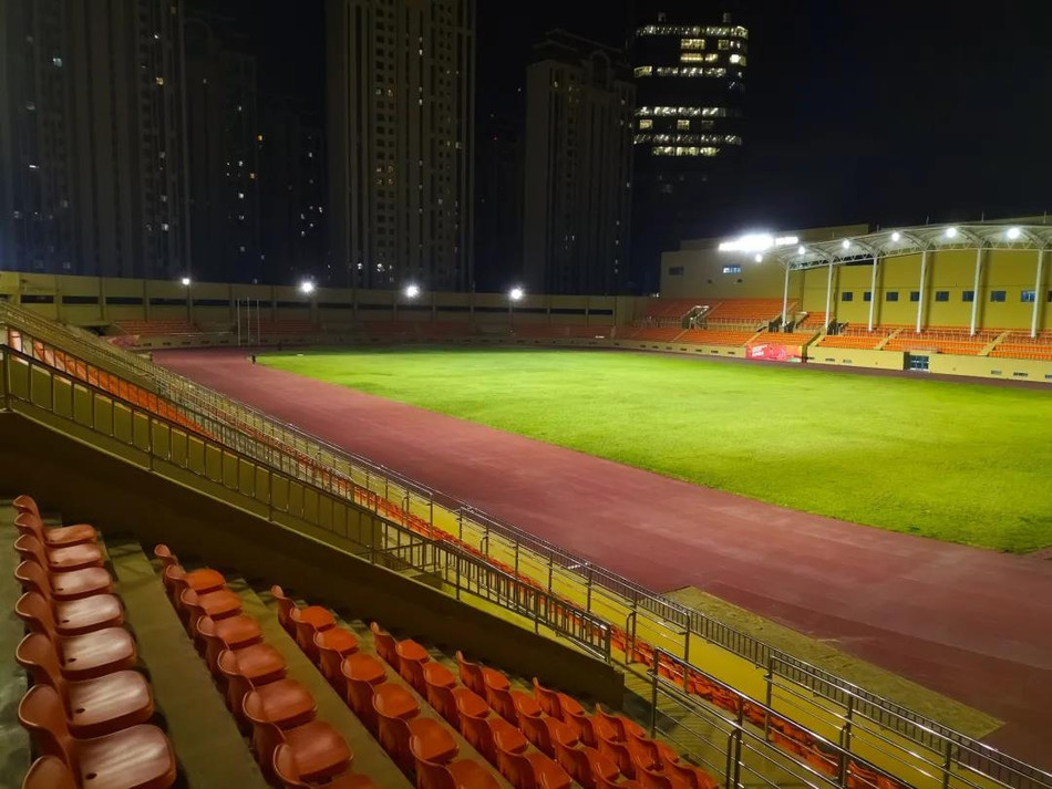 CHZ Iluminação Stadium Lighing Design e Solução - Shenyang Tiexi Stadium Lighting Project terminou