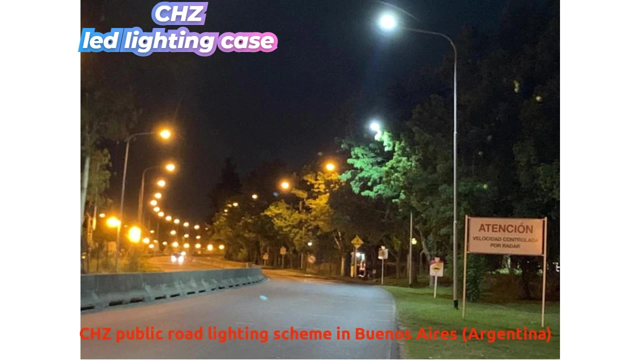 Customized Wholesale CHZ public street lighting scheme in Buenos Aires (Argentina) with good price