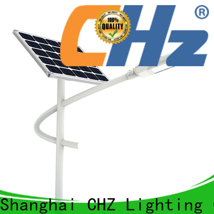 CHZ best all in one solar street light manufacturer for road