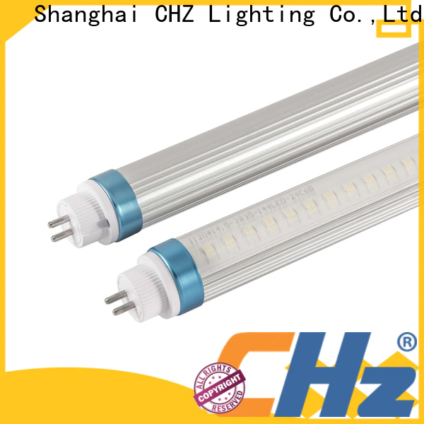 CHZ rohs approved led tube light fixture suppliers for shopping malls
