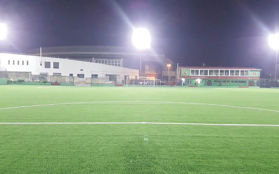 Football field lighting project for Shandong Taishan Football Club Training Base Lighting Renovation
