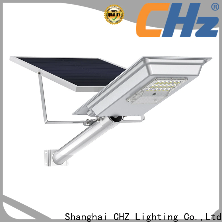 CHZ solar street light fixtures factory direct supply bulk buy
