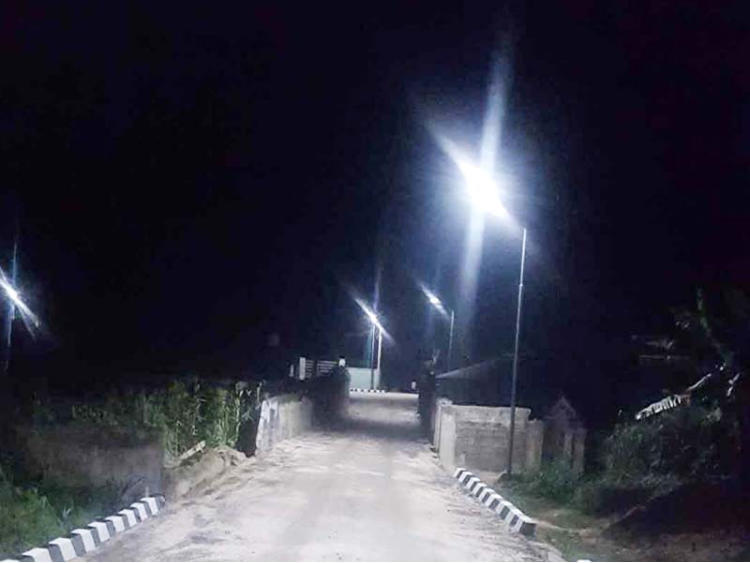 CHZ Lighting Technology case | Led Solar Street Lighting in UYO (Nigeria)