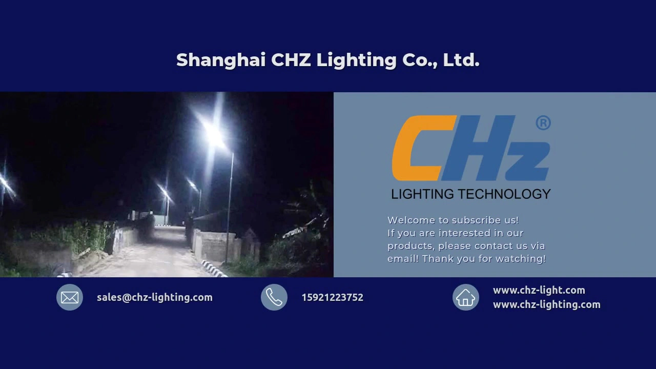 Solar lighting with solar panel for road in the outskirts of UYO (Nigeria) Supplier & manufacturers | CHZ