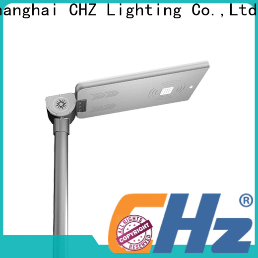 CHZ rohs approved solar led street lamp from China with high cost performance