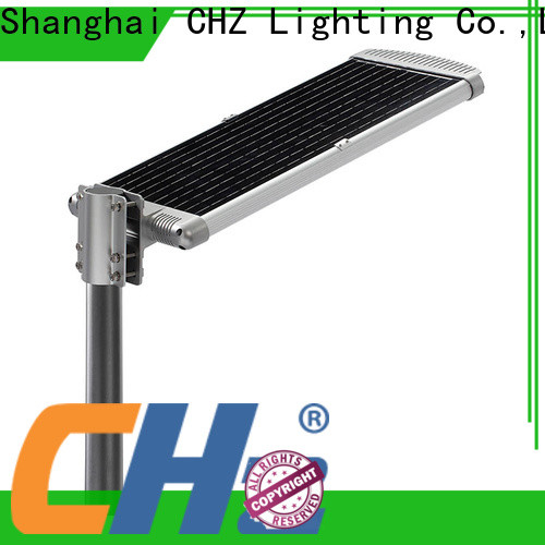 CHZ Lighting led solar powered street lights wholesale for promotion