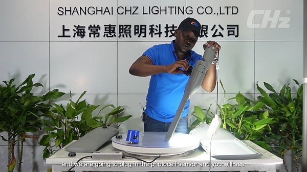 Nouveau produit lampadaires LED CHZ-ST33 étanche IP66