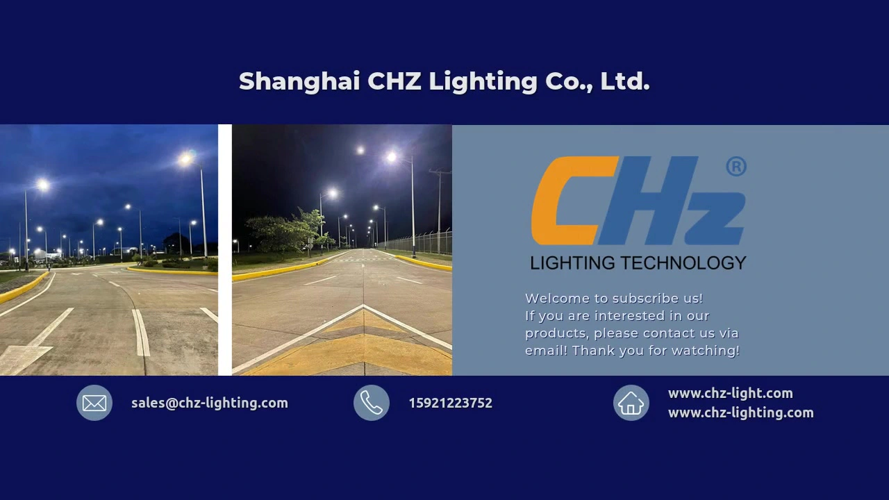 CHZ | Projet d'éclairage public CHZ-ST40 aux Philippines